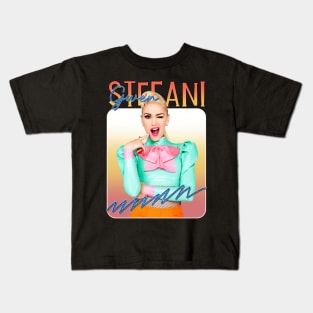 RETRO VINTAGE GWEN STEFANI BOOTLEG STYLE Kids T-Shirt